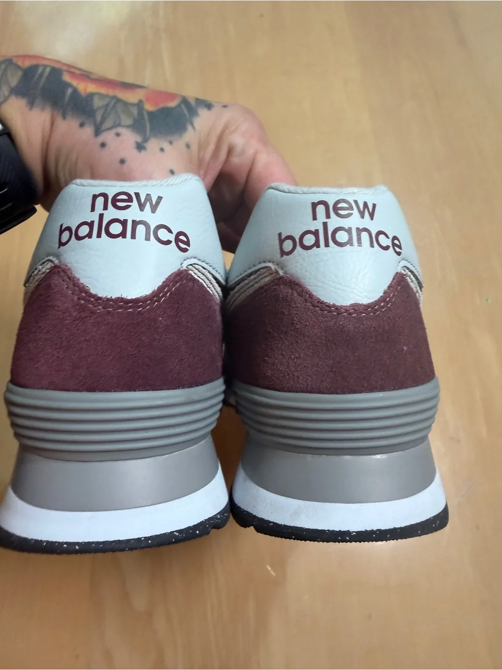 New Balance Classic 574 in women’s 10